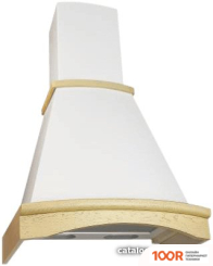 Кухонная вытяжка Elikor РОТОНДА 90П-650-П3Д 964121 (БЕЖЕВЫЙ/ДУБ КРЕМ ПЛАТИНА ЗОЛОТО) (37738)