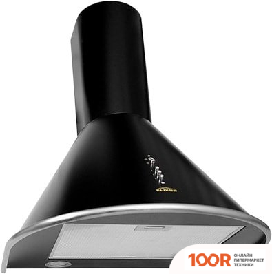 Кухонная вытяжка Elikor ОМЕГА 60П-650-К3Д (ЧЕРНЫЙ/НЕРЖАВЕЙКА) (37722)