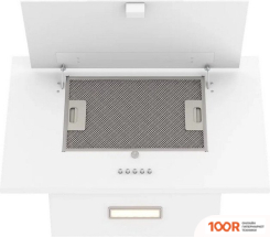 Кухонная вытяжка Elikor КОРАЛЛ 60П-430-К3Д 266400 (БЕЛЫЙ/БЕЛОЕ СТЕКЛО) (37716)