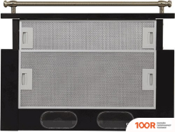 Кухонная вытяжка Elikor ИНТЕГРА 60П-400-В2Л (ТОПЛЕНОЕ МОЛОКО/РЕЙЛИНГ БРОНЗА) (37686)