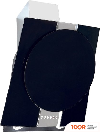 Кухонная вытяжка Elikor ГРАФИТ 80Н-700-Э4Д (НЕРЖАВЕЮЩАЯ СТАЛЬ/ЧЕРНОЕ СТЕКЛО) (37680)