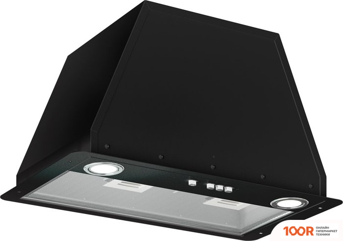 Кухонная вытяжка Elikor ВРЕЗНОЙ БЛОК FLAT 52П-650-К3Д (ЧЕРНЫЙ) (954638) (37679)