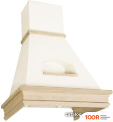 Кухонная вытяжка Elikor БЕЛЬВЕДЕР ВАЛЕНСИЯ 60П-650-П3Д (ТОПЛЕНОЕ МОЛОКО/ДУБ НЕОК.) (952178) (37630)