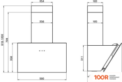 Кухонная вытяжка Elikor АНТРАЦИТ 60П-650-Е3Д (ЧЕРНЫЙ) (37612)