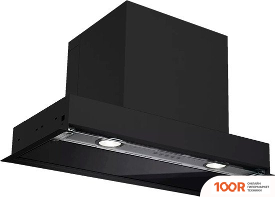 Кухонная вытяжка Elikor SENSE GLASS 60П-1000 229361 (ЧЕРНЫЙ/ЧЕРНОЕ СТЕКЛО) (37589)