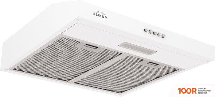 Кухонная вытяжка Elikor ECO WH50 (БЕЛЫЙ) (37567)