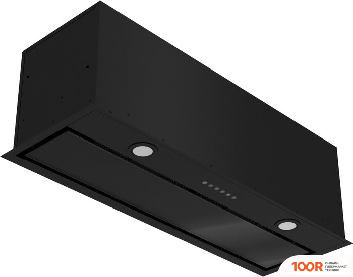 Кухонная вытяжка Elikor CUBE 90П-1000-Э4Д (ЧЕРНЫЙ) (37559)