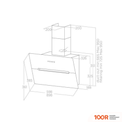 Кухонная вытяжка Elica WISE WH/A/60 (37540)