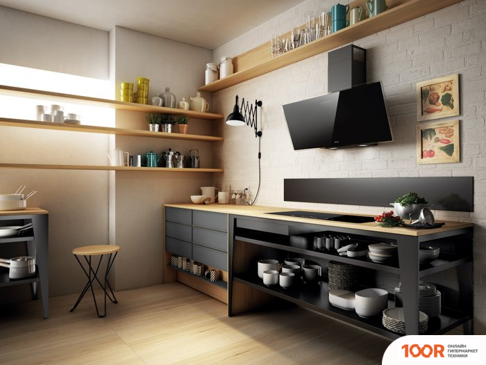 Кухонная вытяжка Elica SHIRE BL/A/60 PRF0119819A (37501)