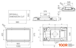 Кухонная вытяжка Elica HILIGHT-X H16 BL MAT/A/100 PRF0173443A (37421)