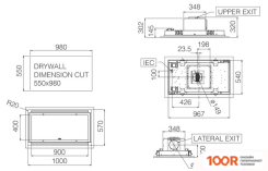 Кухонная вытяжка Elica HILIGHT-X H16 BL MAT/A/100 PRF0173443A (37421)