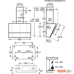 Кухонная вытяжка Electrolux LFV619R (37297)