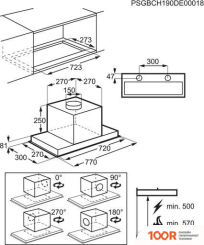 Кухонная вытяжка Electrolux LFG719X (37283)