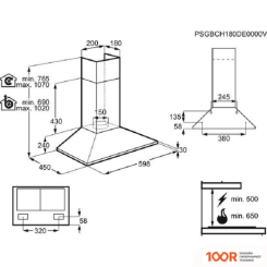 Кухонная вытяжка Electrolux LFC316X (37274)