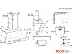 Кухонная вытяжка Electrolux EFV60657OK (37254)