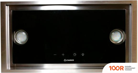 Кухонная вытяжка Ciarko PLATO 60 GBK (ЧЕРНЫЙ) (37128)