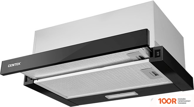 Кухонная вытяжка CENTEK CT-1840-60 (ЧЕРНЫЙ) (37090)
