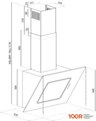 Кухонная вытяжка BEKO HCA 62540 B (36804)