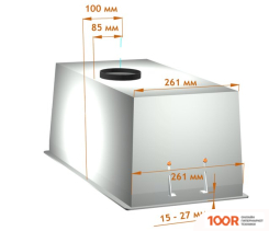 Кухонная вытяжка Backer BH74MC-18F12K BLACK (36758)