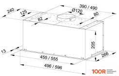 Кухонная вытяжка Alveus LASKAR 60 (БЕЛЫЙ) (36715)