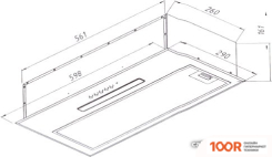 Кухонная вытяжка Akpo VERO WK-7 (ЧЕРНЫЙ) (36713)