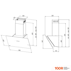 Кухонная вытяжка Akpo SMART II 60 WK-11 (БЕЛЫЙ) (36704)
