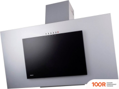 Кухонная вытяжка Akpo NERO ECO 90 WK-4 (МЕТАЛЛИК/ЧЕРНОЕ СТЕКЛО) (36644)