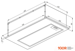 Кухонная вытяжка Akpo MIO 60 WK-12 (ЧЕРНЫЙ) (36621)