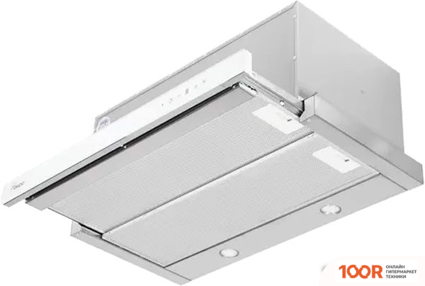 Кухонная вытяжка Akpo LIGHT TOUCH GLASS TWIN II 60 WK-7 (БЕЛОЕ СТЕКЛО/НЕРЖАВЕЮЩАЯ СТАЛЬ) (36598)