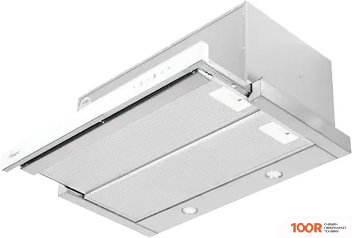 Кухонная вытяжка Akpo LIGHT TOUCH GLASS TWIN 60 WK-7 (БЕЛОЕ СТЕКЛО/НЕРЖАВЕЮЩАЯ СТАЛЬ) (36596)