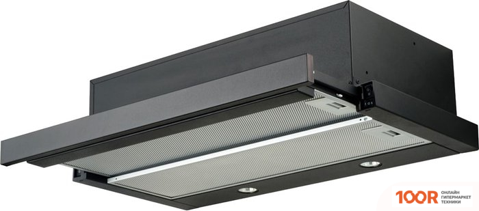 Кухонная вытяжка Akpo LIGHT ECO TWIN 50 WK-7 (ЧЕРНЫЙ) (36592)