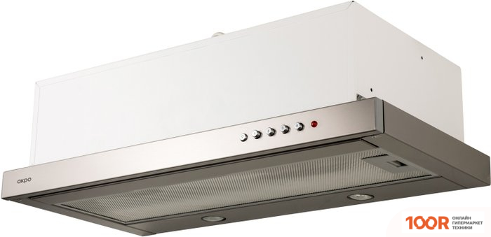 Кухонная вытяжка Akpo LIGHT ECO TWIN 50 WK-7 (НЕРЖАВЕЮЩАЯ СТАЛЬ) (36591)