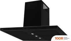 Кухонная вытяжка Akpo ISLA FENIKS GLASS SLIM II 90 WK-9 (ЧЕРНОЕ СТЕКЛО/ЧЕРНЫЙ) (36537)
