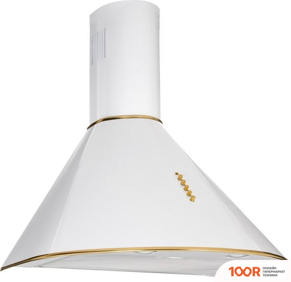 Кухонная вытяжка Akpo DANDYS 60 WK-4 (БЕЛЫЙ/ЗОЛОТИСТЫЙ) (36517)