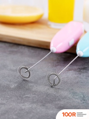 Вспениватель молока Miru KA044 (РОЗОВЫЙ) (36398)