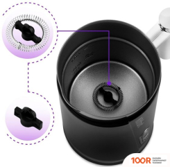 Вспениватель молока Kitfort KT-751-1 (ЧЕРНЫЙ) (36367)