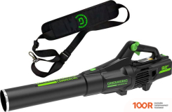 Воздуходувка Greenworks GD82ABIIK2 2407007UA (С 1-ИМ АКБ 2.5 АЧ) (36067)