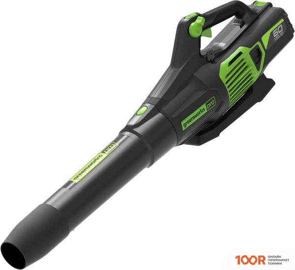 Воздуходувка Greenworks GD60ABK4 2405607UB (С 1-ИМ АКБ 4 АЧ) (36065)
