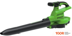 Воздуходувка Greenworks GD40BVII 40V 2406907 (БЕЗ АКБ) (36061)
