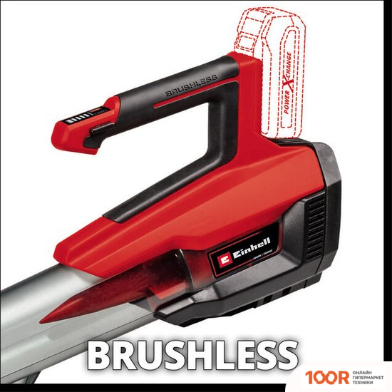 Воздуходувка Einhell GP-LB 18/200 LI GK - SOLO 3433550 (БЕЗ АКБ) (36025)