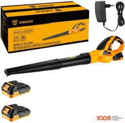 Воздуходувка Deko DKBL21 SET 063-4361 2024 (С 2-МЯ АКБ) (35983)