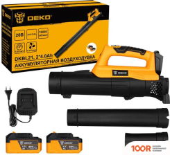 Воздуходувка Deko DKBL21 SET 063-4361 2023 (С 2-МЯ АКБ) (35982)