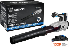 Воздуходувка Deko DKBL20 PRO 063-4362 (С 2-МЯ АКБ) (35979)