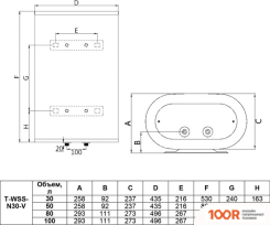 Timberk OPTIMA T-WSS30-FS47-V (35721)