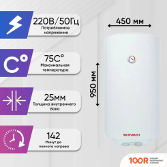Shivaki SH WH 2.0 100 (БЕЛЫЙ) (35288)