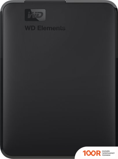 Внешний накопитель WD ELEMENTS PORTABLE 5TB WDBU6Y0050BBK (33863)