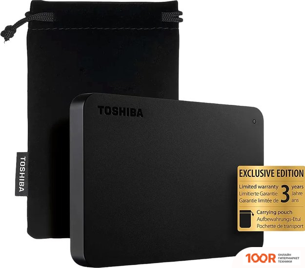 Внешний накопитель Toshiba CANVIO BASICS EXCLUSIVE 4TB HDTB540MK3CA (33756)