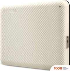 Внешний накопитель Toshiba CANVIO ADVANCE 2TB HDTCA20EW3AA (БЕЖЕВЫЙ) (33742)