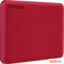 Внешний накопитель Toshiba CANVIO ADVANCE 2TB HDTCA20ER3AA (КРАСНЫЙ) (33741)