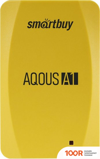 Внешний накопитель SmartBuy AQOUS A1 SB512GB-A1Y-U31C 512GB (ЖЕЛТЫЙ) (33709)